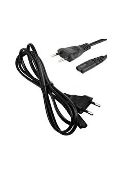 1.5 Metre Ps2-Ps3-Ps4-Ps5-Xbox One-Işıldak-Teyp-Traş Makinesi-Notebook Şarj-Power Elektrik Kablosu