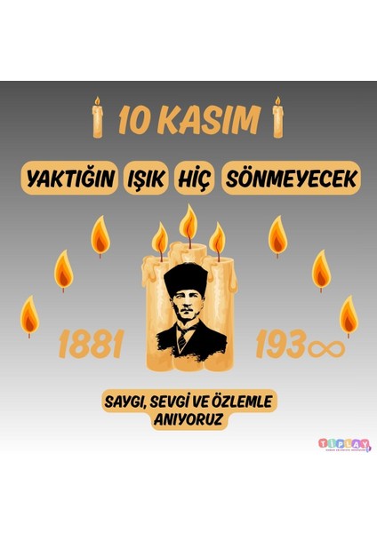 10 Kasım Okul Pano Süsü fiyatları