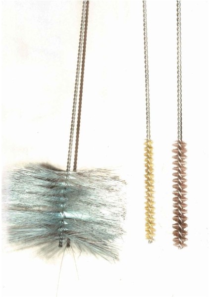 Nargile Harbi Seti Lüle, Ser, Şişe, Marpuç Temizleme Fırçaları 3 Parça Üstüntaş Nargile Farkıyla