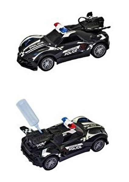 Uzaktan Kumandalı Şarjlı Duman Atan Işıklı Polis Arabası - 1:18 Full Fonksiyon Polis Arabası fiyatları