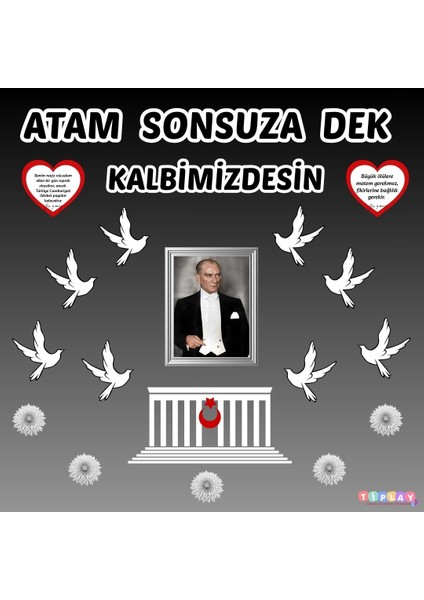 10 Kasım Okul Pano Süsü fiyatları