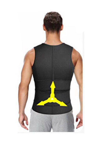 Neopren Sauna Yelek Sıkılaştırıcı Terleyerek Yağ Yakımına Yardımcı Yüksek Performans Spor Yeleği fiyatları
