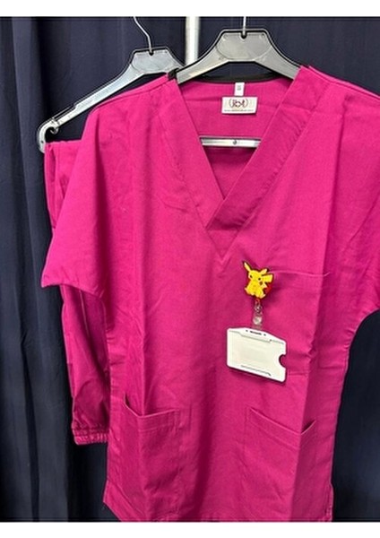 Doktor Hemşire Scrubs Üniforma Ligralı modelleri