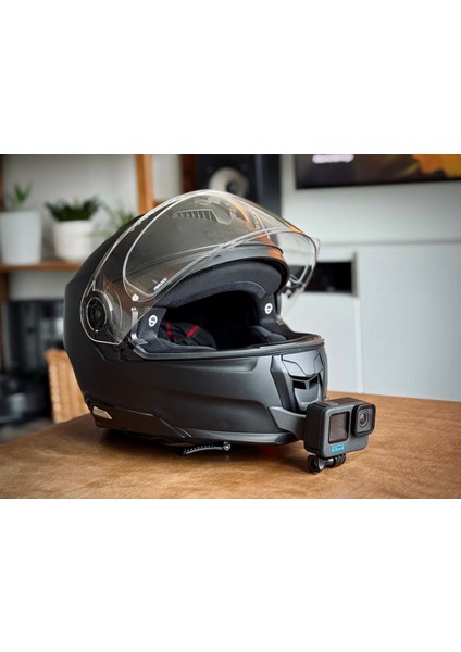 Schuberth S3 Kask Uyumlu Gopro Çene Adaptörü