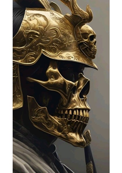 Samuray V1 Ev Duvar Salon Güzellik Salonu Ofis Dükkan Dekarasyon Kanvas Tablo fiyatları