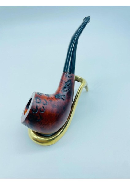 Ahşap Gül Ağacı Pipo 2parça //13CM