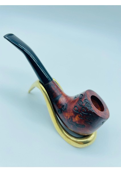 Ahşap Gül Ağacı Pipo 2parça //13CM modelleri