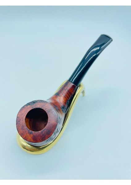 Ahşap Gül Ağacı Pipo 2parça //13CM