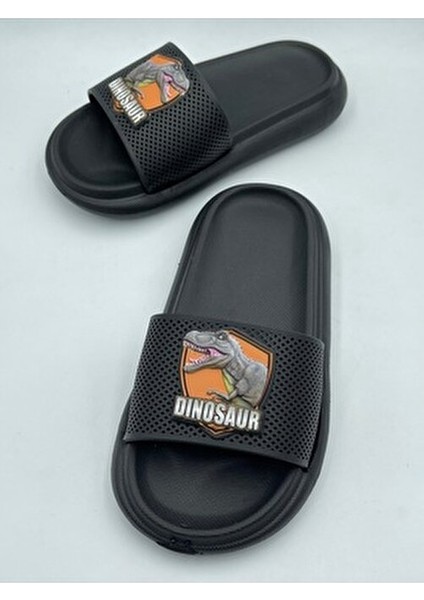 Anatomik Taban Kaydırmaz Taban Havuz Deniz Ev Sokak Çocuk Terlik(Dinazor Desenli) indirimleri