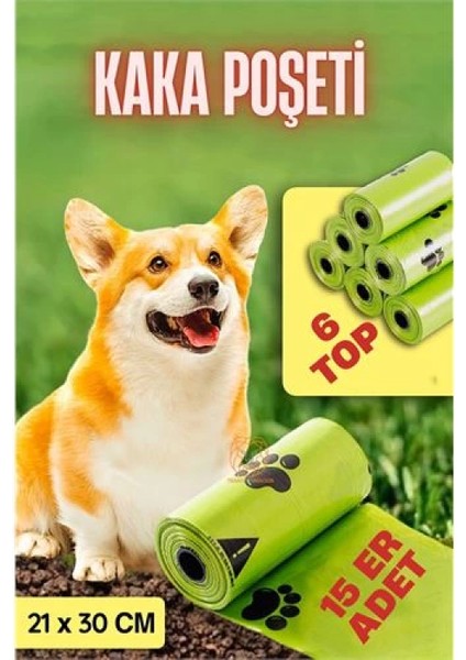 Köpek Kaka Poşeti 90 Adet Köpek Dışkı Poşeti