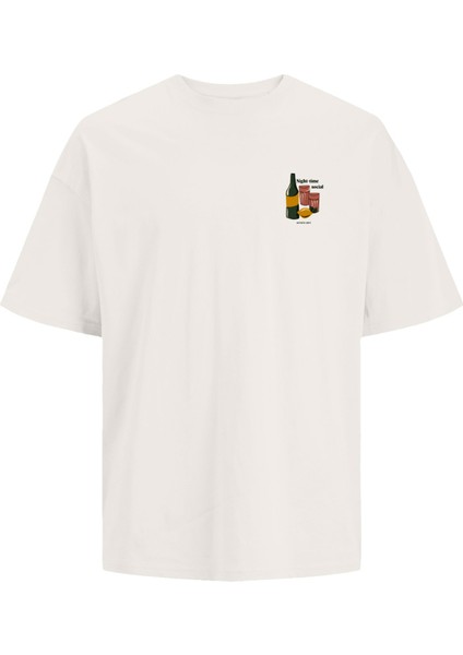 Erkek Sirt Baskili Tisört - Social fırsatları