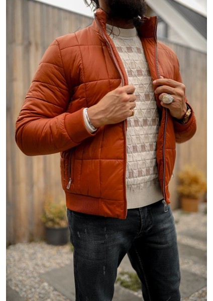 Özel Tasarım Fermaur Cep Detaylı Mont