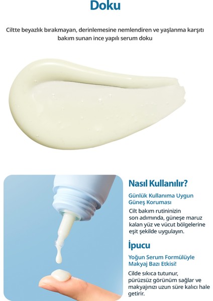 Yaşlanma Karşıtı Serum Güneş Kremi Goodal Heartleaf Soothing Hyaluron Sun Serum Spf 50+ Pa++++ indirimleri