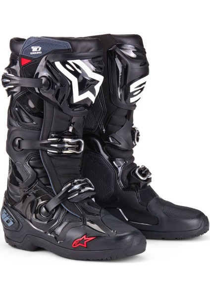 Tech 10 Enduro Korumalı Motosiklet Botu Siyah