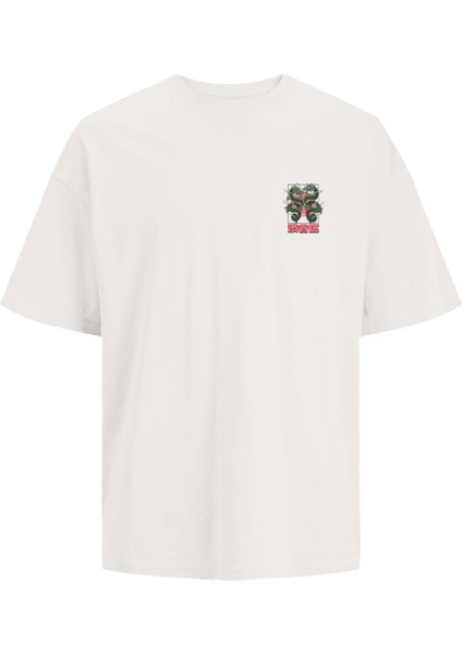 Erkek Sirt Baskili Tisört - Dragon fırsatları