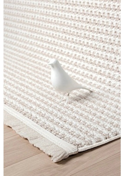 Beyaz Bej Yumuşak Dokulu Halı Kilim Salon Mutfak Koridor Yolluk Dokuma Makine Halısı 006 modelleri