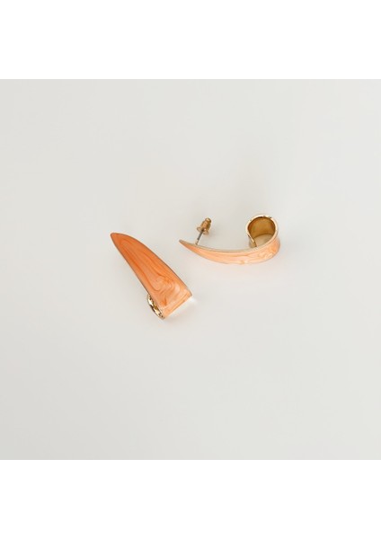 Snail Çelik Küpe Oranj