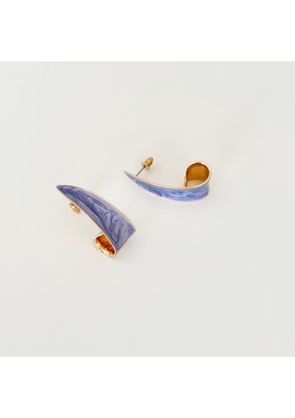 Snail Çelik Küpe Lila fiyatları