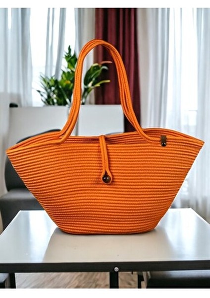 Havana Hasır Jüt Plaj Çantası Kadınlar İçin Şık ve Doğaya Saygılı Yaz Koleksiyonu