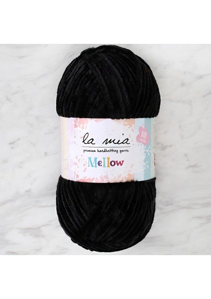 La Mia Mellow Siyah El Örgü Ipi - 902 - 34151