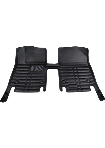 Deluxrider Kia Ev6 2022-GÜNÜMÜZ Uyumlu Ithal, Suni Deri, Eva Dolgulu Havuzlu 5d Paspas