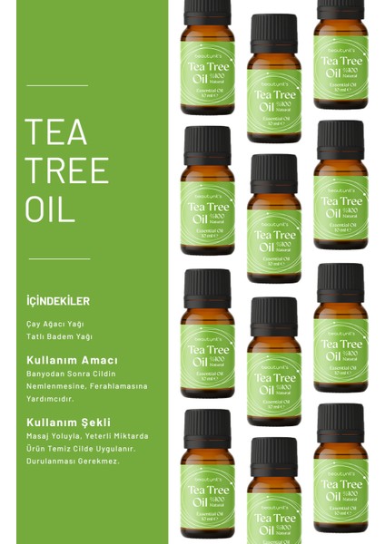 Tea Tree Oil (Avustralya Çay Ağacı Yağı) 10 ml fırsatları