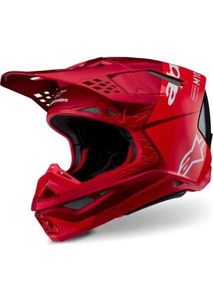 SM10 Flood Off-Road Kaskı Kırmızı