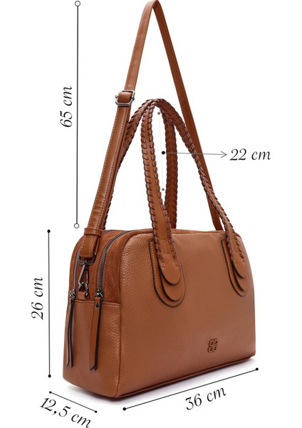 Kadın Taba Uzun Askılı Kol Çantası 25WBD2475FT fiyatları