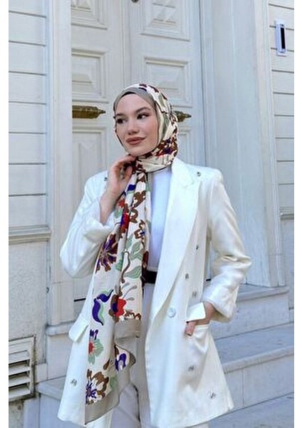 Nature Frezya Soft Şal Gri Ekru 3038-02 fiyatları