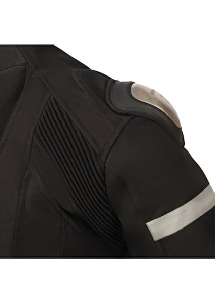 Kadın Motosiklet Montu Aerodinamik Tasarım ve Reflektörlü Güvenlik Özellikleriyle Siyah fırsatları