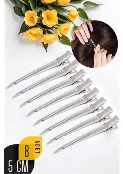 Saç Pensi Metal Toka 8 Adet fiyatları