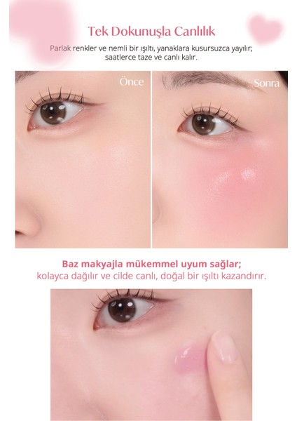 Ince Yapılı, Ciltle Bütünleşen, Pigmentli Likit Allık Perıpera Syrupy Tok Cheek (03FRIENDSHIPMAUVE) modelleri