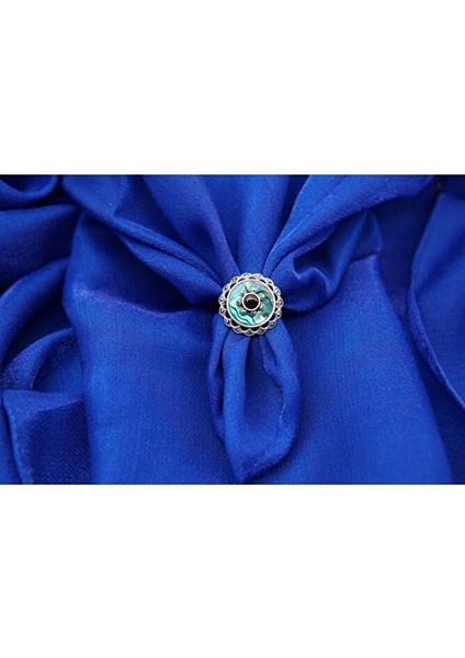 925 Ayar Gümüş Kadın Yuvarlak Zümrüt Yüzük SY0003 fırsatları