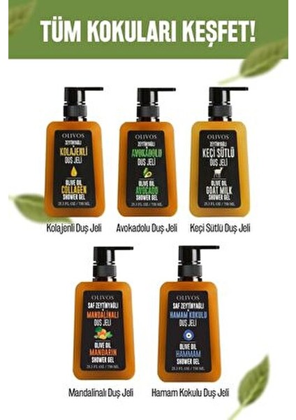 Doğal Zeytinyağlı Mandalina Kokulu Banyo Duş Jeli Zeytinyağı Mandalinalı Nemlendirici 2 Adet 750ML indirimleri