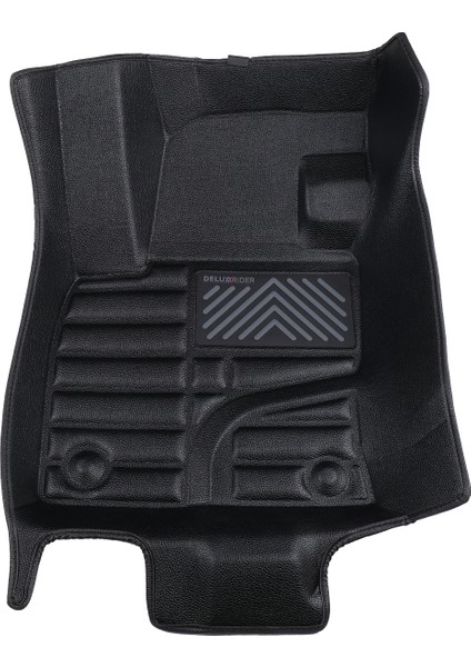 Deluxrider Ford Kuga 2020-GÜNÜMÜZ Uyumlu Ithal, Suni Deri, Eva Dolgulu Havuzlu 5d Paspas