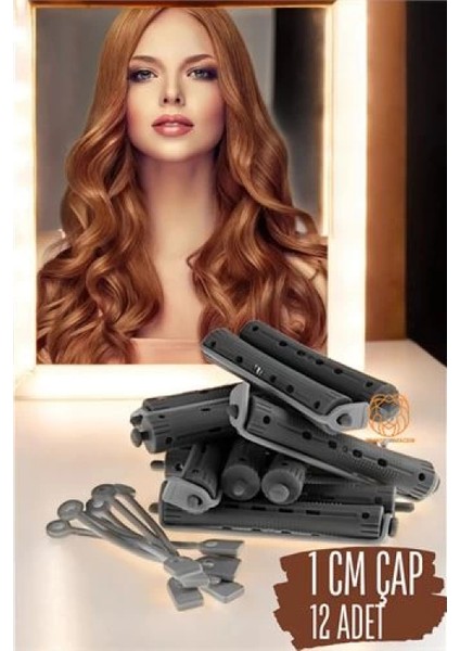 Bigudi Çubukları 1 CM 12 ADET