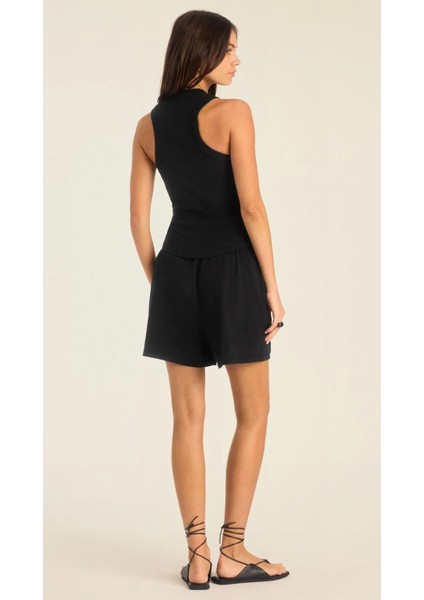 Bağcıklı Yırtmaç Detaylı Eşofman Şort fırsatları