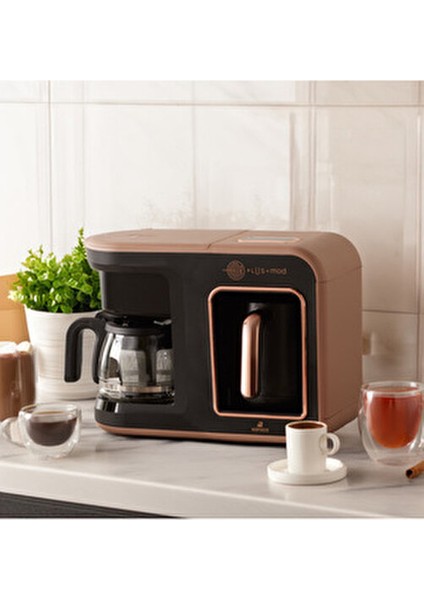 Cam Demlikli Közde Türk Kahvesi, Sütlü Türk Kahvesi, Sütlü Içecek, Filtre Kahve ve Çay Demleme indirimleri