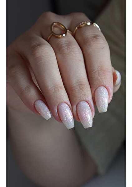 15ML Protez Tırnak Jeli Builder Gel Shimmer Milky fiyatları