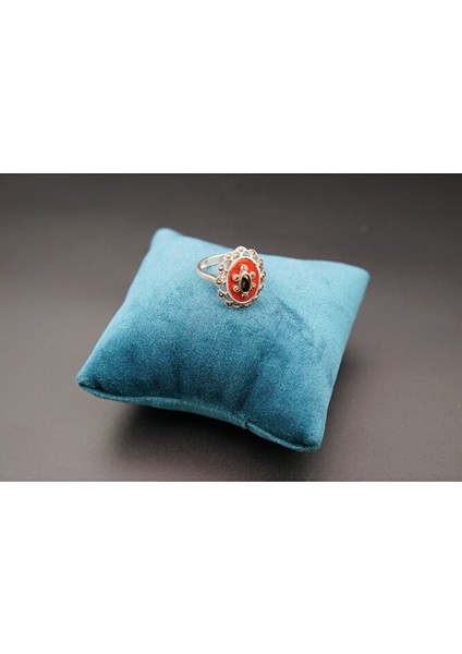 Mercan Taşlı Yüzük SY0001