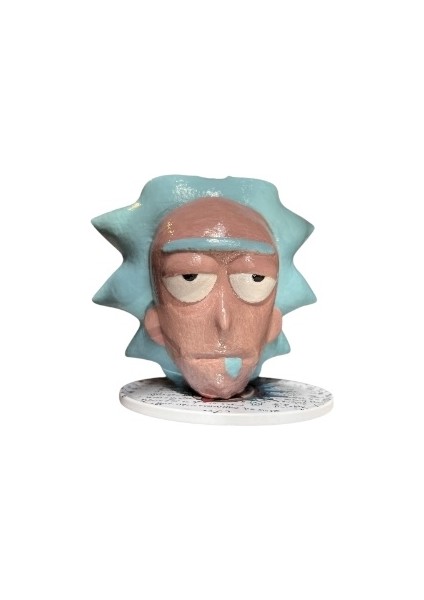 Rick And Morty El Boyama Lüks Saksı ve Alt Tabağı modelleri
