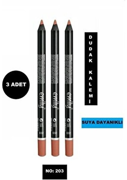 Dudak Kalemi 3'lü NO:203