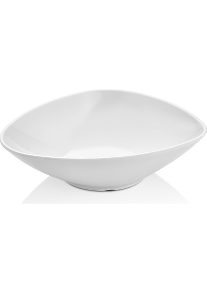 Külsa 6323.PW - Bermuda 2'li Beyaz Kase Seti 23X18 Cm, Thermoset Melamin