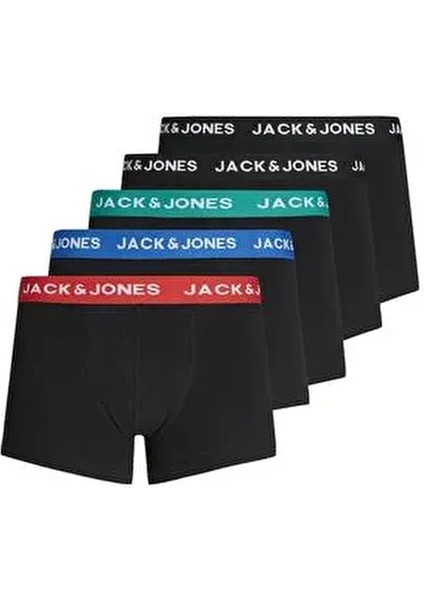 Jack Jones Huer5 Li Paket Erkek Boxer 12142342