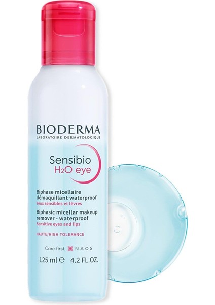 Asfstore Bioderma Sensibio H2O Eye Çift Fazlı Makyaj Temizleyici 125 ml
