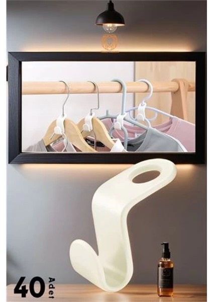 Askı Çoklayıcı Kanca 40 ADET