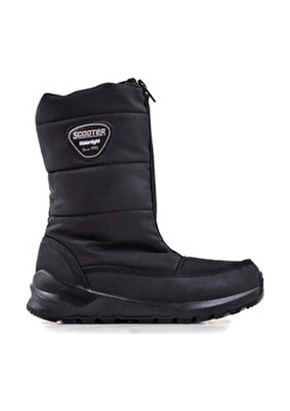 5547 Model Scooter Kadın Bot Su Geçirmez Düz Topuklu Hakiki Deri Yağmur Çizmesi fırsatları