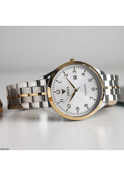 FS601261 Çelik Kordonlu Erkek Kol Saati