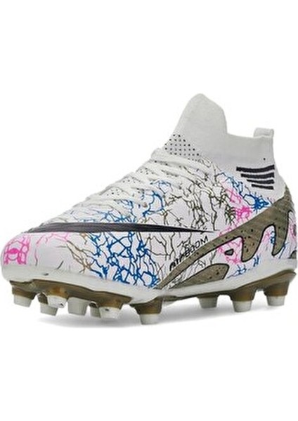 Ym Shopping Beyaz Altın Halı Saha Krampon Erkek Kullanıcılar İçin Şık Tasarım modelleri