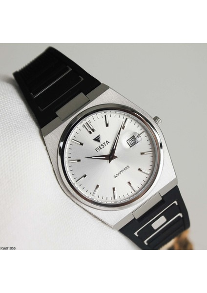 FS601055 Silikon Kordonlu Erkek Kol Saati modelleri